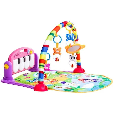 Centru de activitati si pian multifunctional 4 in 1