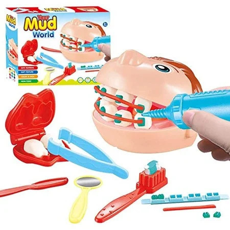 Kit Micul Dentist cu Plastilina