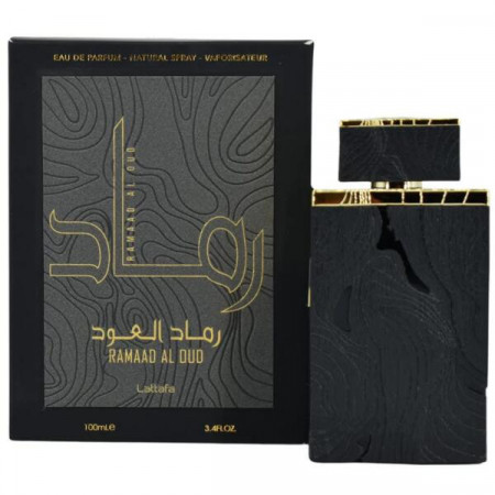 Parfum arabesc, Apa de Parfum Ramaad Al Oud, Lattafa, Barbati, 100 ml