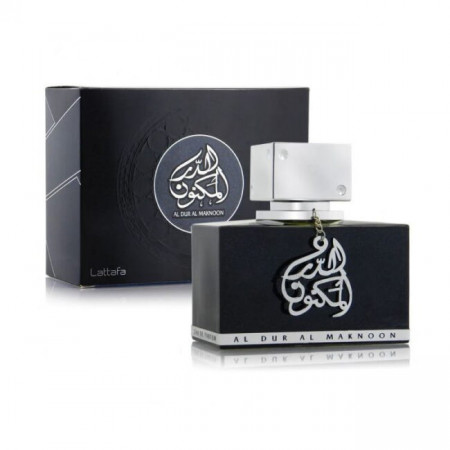 Parfum Lattafa Al Dur Al Maknoon Silver, Barbati, Apa de Parfum 100ml