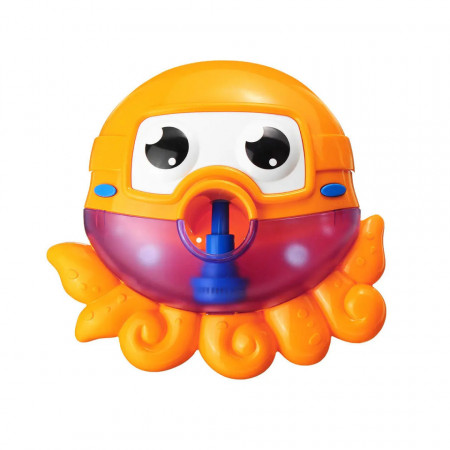 Jucarie de baie Bubble Octupus cu difuzor de spuma si muzica
