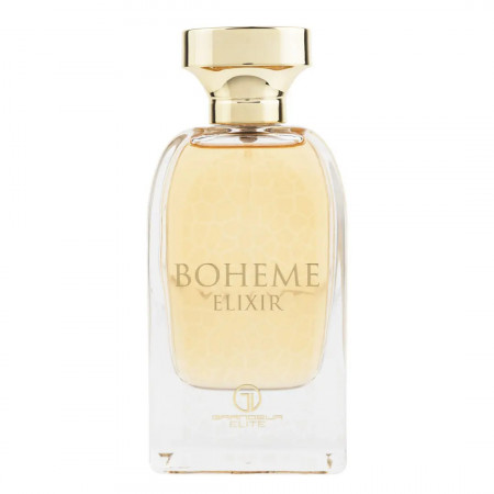 Parfum arabesc, Apa de Parfum Boheme Elixir, Grandeur Elite, Unisex, 100 ml