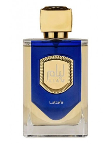 Parfum arabesc, Apa de Parfum Liam Blue Shine, Lattafa, Barbati, 100 ml
