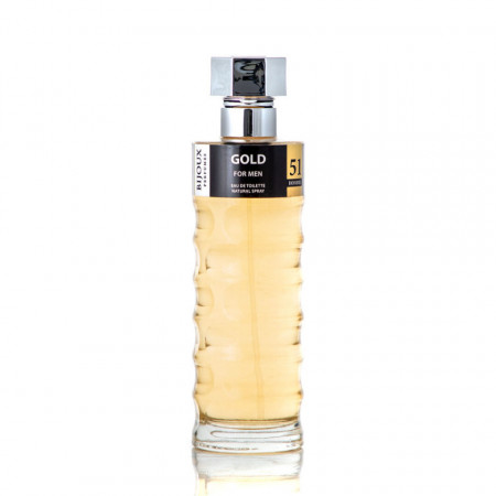 Parfum arabesc Bijoux Gold 51 for Men, Apa de Toaleta, 200 ml