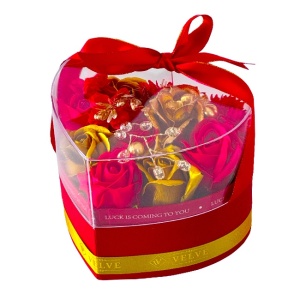  flori de cires, accesorii perlate