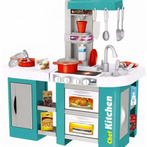 Bucatarie de jucarie Kitchen Talented Chef, Verde, Dimensiune: 72,5 cm x 61 cm x 33 cm. - Img 1