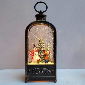 Lampa cu lumini de iarna