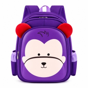 Ghiozdan copii pentru gradinita cu animalute 3D, 32 x 27 cm - Img 3