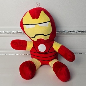 Jucarie de plus supererou Iron Man pentru copii, inaltime 27 cm - Img 2