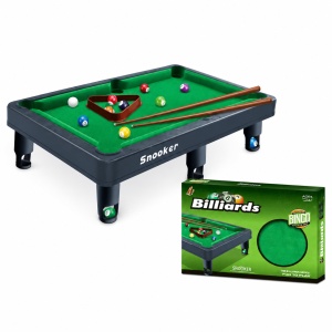 Masa de biliard pentru copii Bingo Sports Set, cu bile, 2 tacuri si triunghi, 3+ ani - Img 2