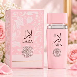 Parfum arabesc, Apa de parfum Al Fakhr Perfumes Lara Pink, Femei, 100 ml - Img 2