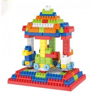 Set constructie copii 320 piese multicolor Blocks World, jucarie STEM educativa 3+ ani - Img 2