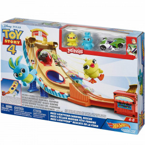 Set de joaca Toy Story 4 Hot Wheels Buzz Lightyear Carnival Rescue