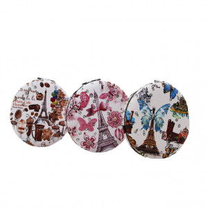 Set 3 oglinjoare micute cu imprimeu Travel3
