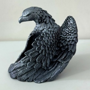 Suport pentru sticla, cu aspect de vultur, 20cm - Img 3