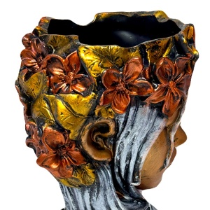 Vaza Venus Flower Lady, Vintage, 33cm detaliu