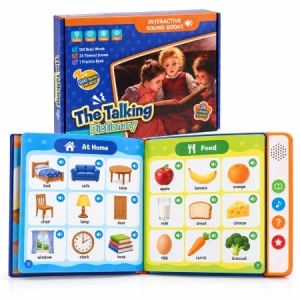 Carte educationala interactiva cu sunete The Talking Dictionary, 500 de cuvinte in limba engleza, 24 de teme - Img 2