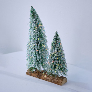 Decoratiune in miniatura "Doi Brazi" - 26cm
