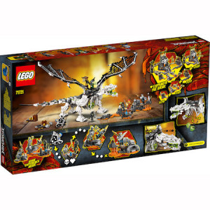 LEGO NINJAGO - Dragonul vrajitorului Craniu 71721, 1016 piese