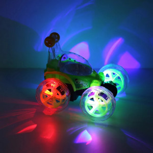 Masina acrobatica Stunt Car cu telecomanda, muzica si lumini1