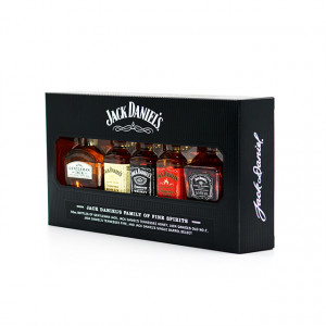 Pachet Jack Drink's Family cu 5 sticle, Jack Daniel’s Gentleman, Jack Daniel’s Honey, Jack Daniel’s  whiskey, Jack Daniel’s Fire si Jack Daniel’s Single