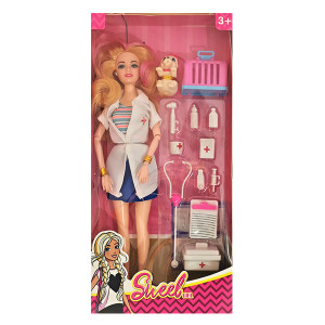 Set 3 Papusi Suell cu accesorii
