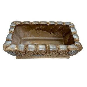 Vas din ceramica in forma dreptunghiulara 