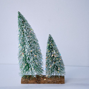 Decoratiune in miniatura "Doi Brazi" - 26cm