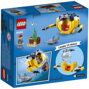 LEGO City - Minisubmarin oceanic 60263, 41 piese
