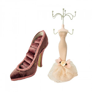 Pachet cadou Velvet, cu 9 trandafiri de sapun, in cutie rosie de catifea, Roz pal, supo 2