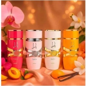 Set 4 mini parfumuri Lattafa My Yara Collection, Femei, 4×25 ml - Img 3