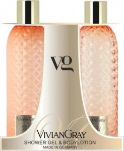 Set cadou Vivian Gray Neroli & Amber, Unisex, Gel de dus, 300 ml + Lotiune de corp, 300 ml - Img 1