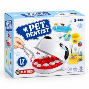 Set de joaca Doctor Dentist pentru copii, 17 piese, accesorii medicale, +3 ani - Img 4