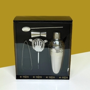 Set Mojito, cu 5 accesori pentru bauturi, Silver