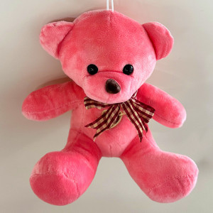 Ursulet de plus Mr. Berry, Inaltime 17 cm, Roz pudrat1