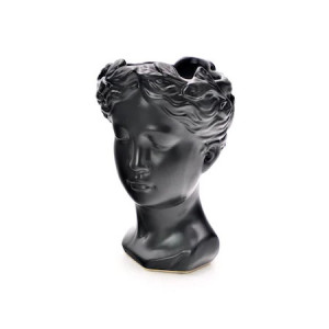 Vaza Venus Adonis, black, 20 cm