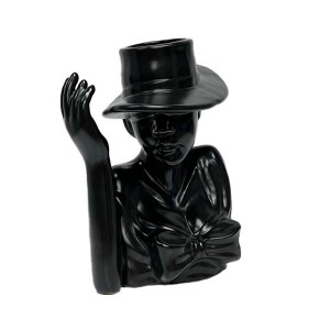 Vaza Venus Lady M, negru