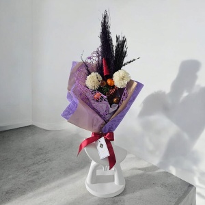 Buchet floral de Halloween Amber Dream