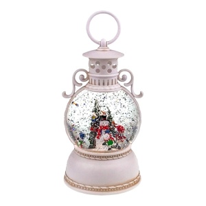 Decoratiune glob cu zapada