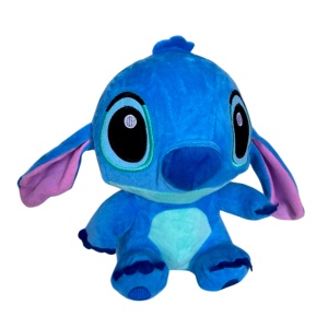 Jucarie de plus Stitch, Inaltime 24 cm, Albastru