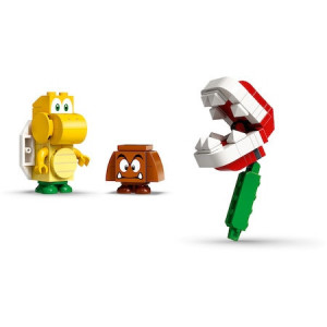 LEGO Super Mario, Set de extindere - Toboganul Plantei Piranha 71365, 217 piese