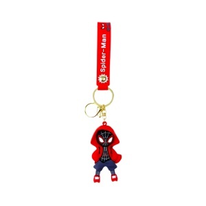 Pachet Spiderman, cu jucarie de plus 30 cm, breloc, Kinder Chocolate si gel de dus, in punga de cadou - Img 3