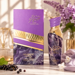 Parfum arabesc, Apa de parfum Arabiyat Prestige Gelato Black Current Lolly, Femei, 100 ml - Img 2
