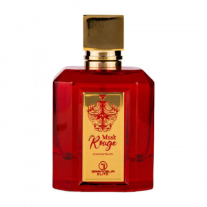 Parfum arabesc, Apa de parfum Musk Rouge Concentrate, Grandeur Elite, Femei, 100 ml - Img 1