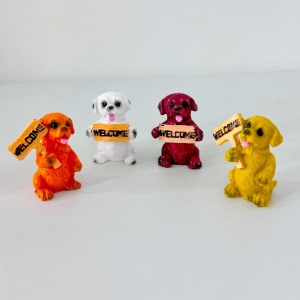 Set 4 Figurine Decorative 