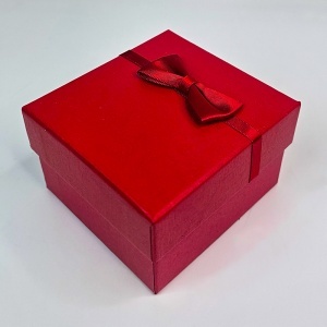 Set martisor premium, cu bratara rosu-auriu cu bilute si brosa stralucitoare - Img 5