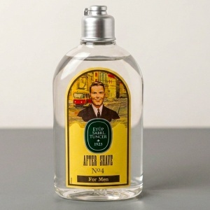 Set premium pentru barbierit Gentleman cu lotiune aftershave Eyüp Sabri Tuncer No. 4, kit complet de barbierit si set accesorii metalice, in punga eleganta - Img 5