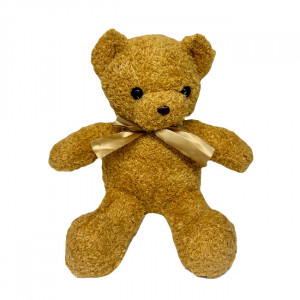 Ursulet de plus Mr. Bean, Inaltime 35 cm, Crem