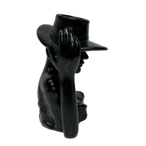 Vaza Venus Lady M, negru