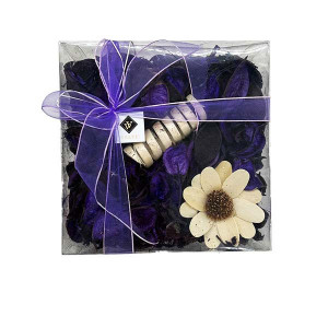 Flori uscate parfumate decorative pentru casa, mov